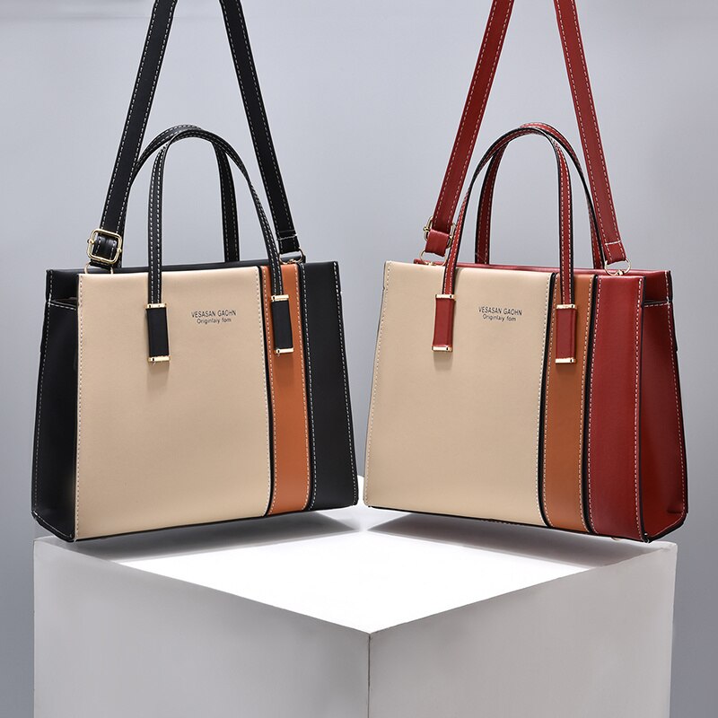 Deluxe Bolsa Feminina Charmosa bicolor