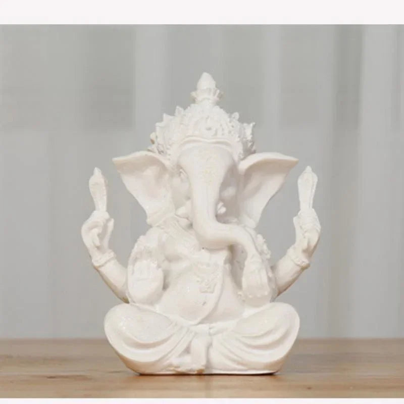 Estatua Escultura Ganesha em Arenito artesanal decoração casa /altar