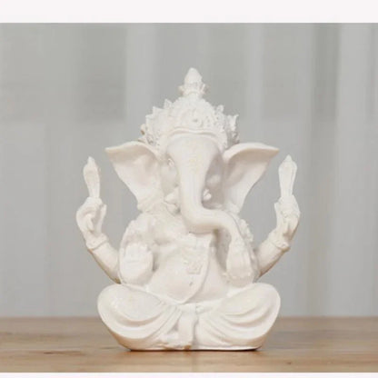 Estatua Escultura Ganesha em Arenito artesanal decoração casa /altar