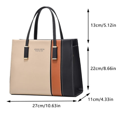 Deluxe Bolsa Feminina Charmosa bicolor