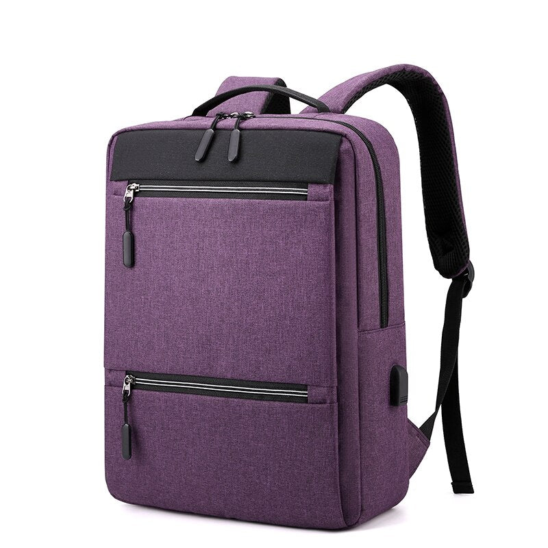 Bolsa Mochila Unisex Porta Notebook com carregador USB