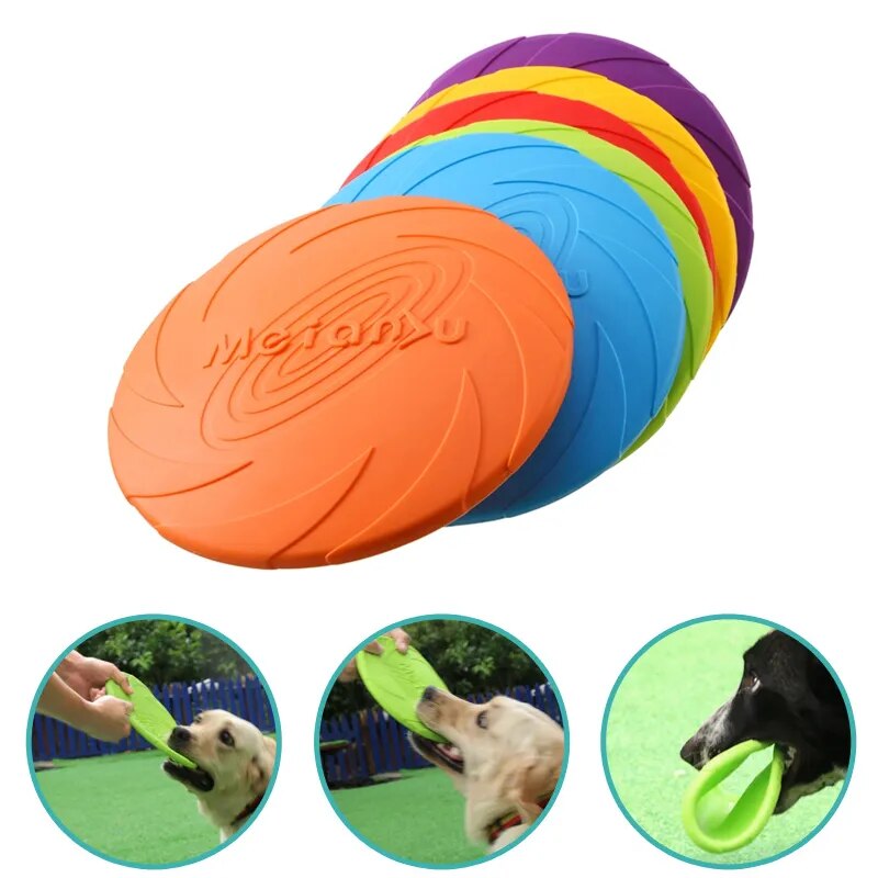 Frisbee Disco Acessório Interativo esportivo para Cães