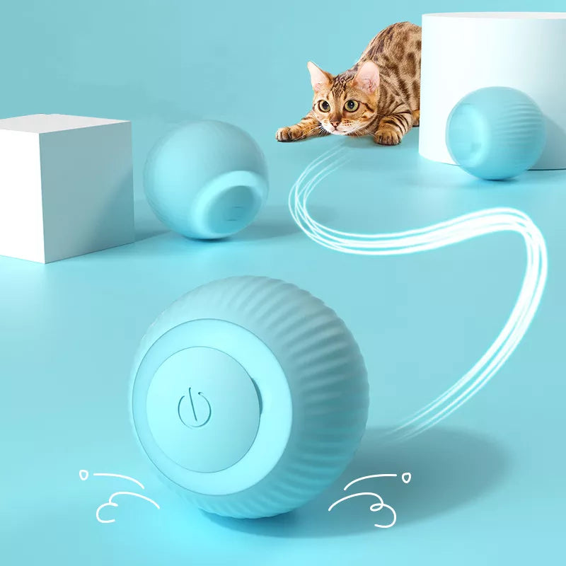 Bola inteligente brinquedo automático para p/gatos