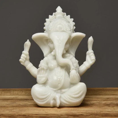 Estatua Escultura Ganesha em Arenito artesanal decoração casa /altar