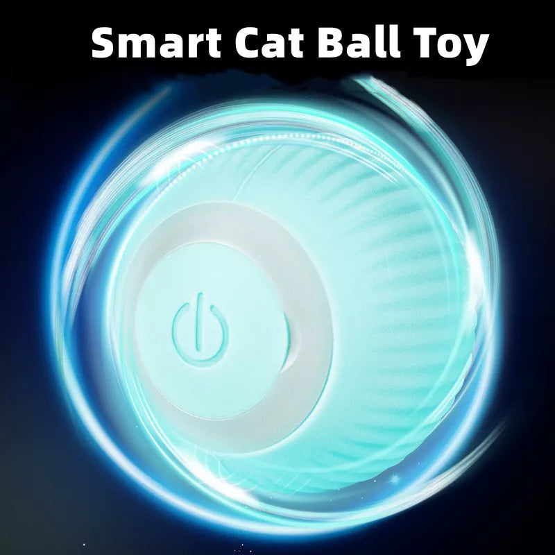 Bola inteligente brinquedo automático para p/gatos