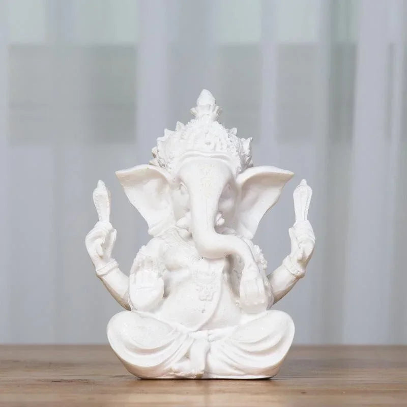 Estatua Escultura Ganesha em Arenito artesanal decoração casa /altar